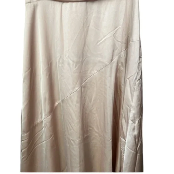 ASOS Edition Satin V Neck Sleeveless Bridesmaid Maxi Dress Size 6 - Picture 4 of 10